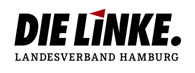 Logo "Die Linke Landesverband Hamburg"