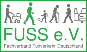 Logo FUSS e.V. Fachverband Fußverkehr Deutschland